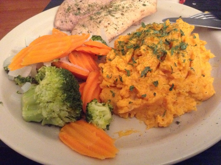Cooking with LadyCode: Roasted Chicken with Mashed Sweet Potatoes and&nbsp;Vegetables
