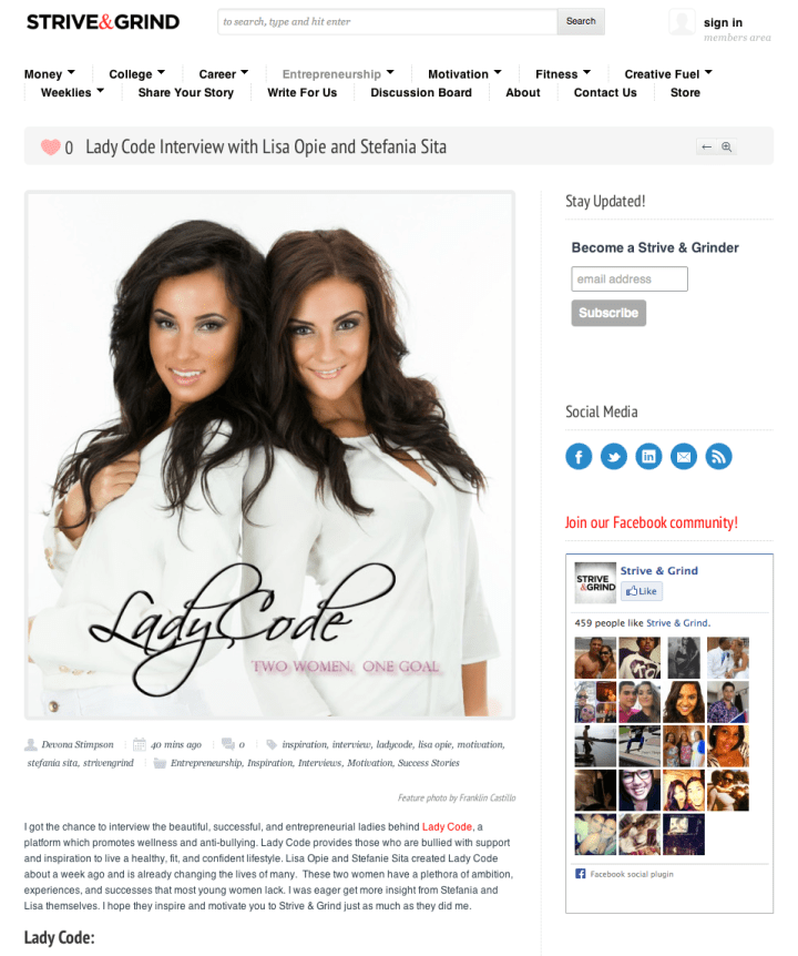 Lisa Opie Stefania Sita