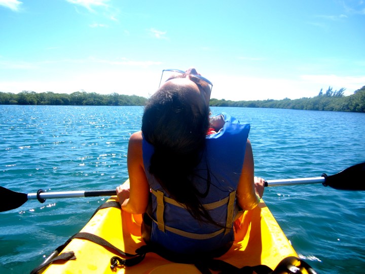 Kayaking is awesome and a great work out for your back! 