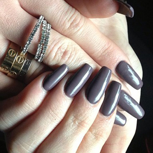 Grays and Violets: Fall 2015 Nail&nbsp;Trends