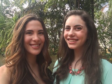 A current photo of Charlotte and Nicole 