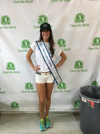 Char at Clean the World
