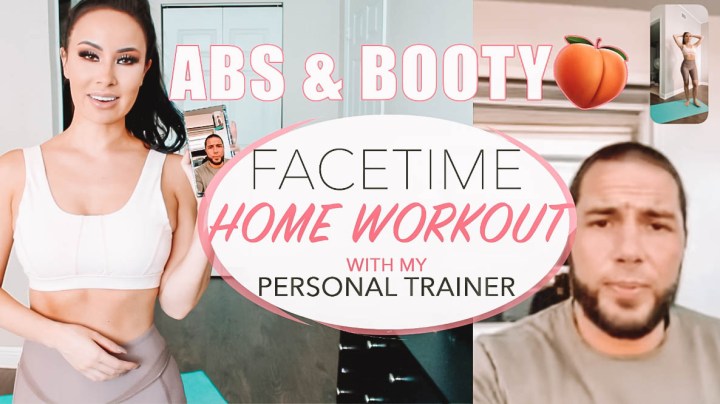No Equipment Home Abs + Butt Workout feat. My Personal&nbsp;Trainer!